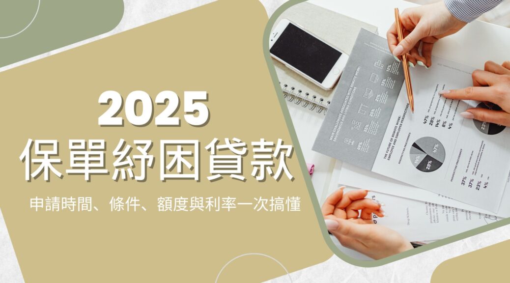 2025保單紓困貸款