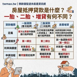 房屋抵押貸款是什麼